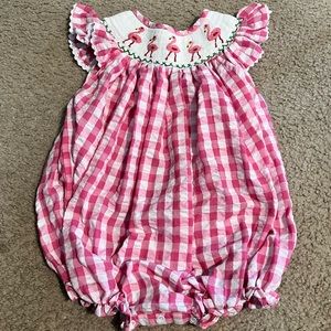 Smocked 🦩 flamingo bubble